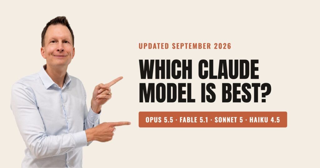 Which Claude model is best: Opus 5.5, Fable 5.1, Sonnet 5 and Haiku 4.5, guide by Lasse Rouhiainen